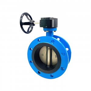 DN125，DN150法蘭式蝸輪蝸桿蝶閥1.6Mpa